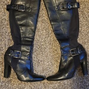Jessica Simpson Black Over the Knee Boots